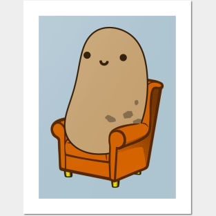 Cute Couch Potato Posters and Art